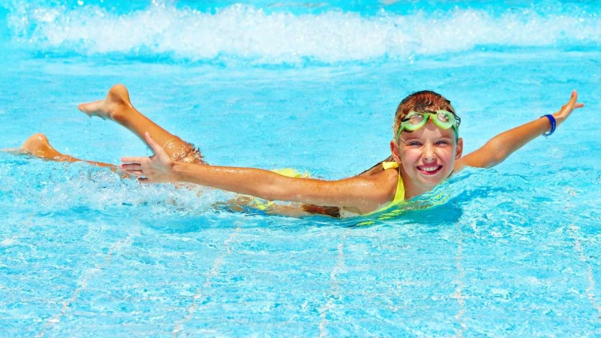 Acquapilates e crianças.