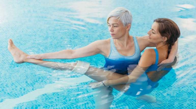 Watsu em atletas profissionais.