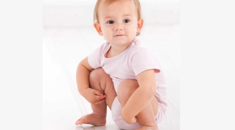 Posición de cuclillas. 